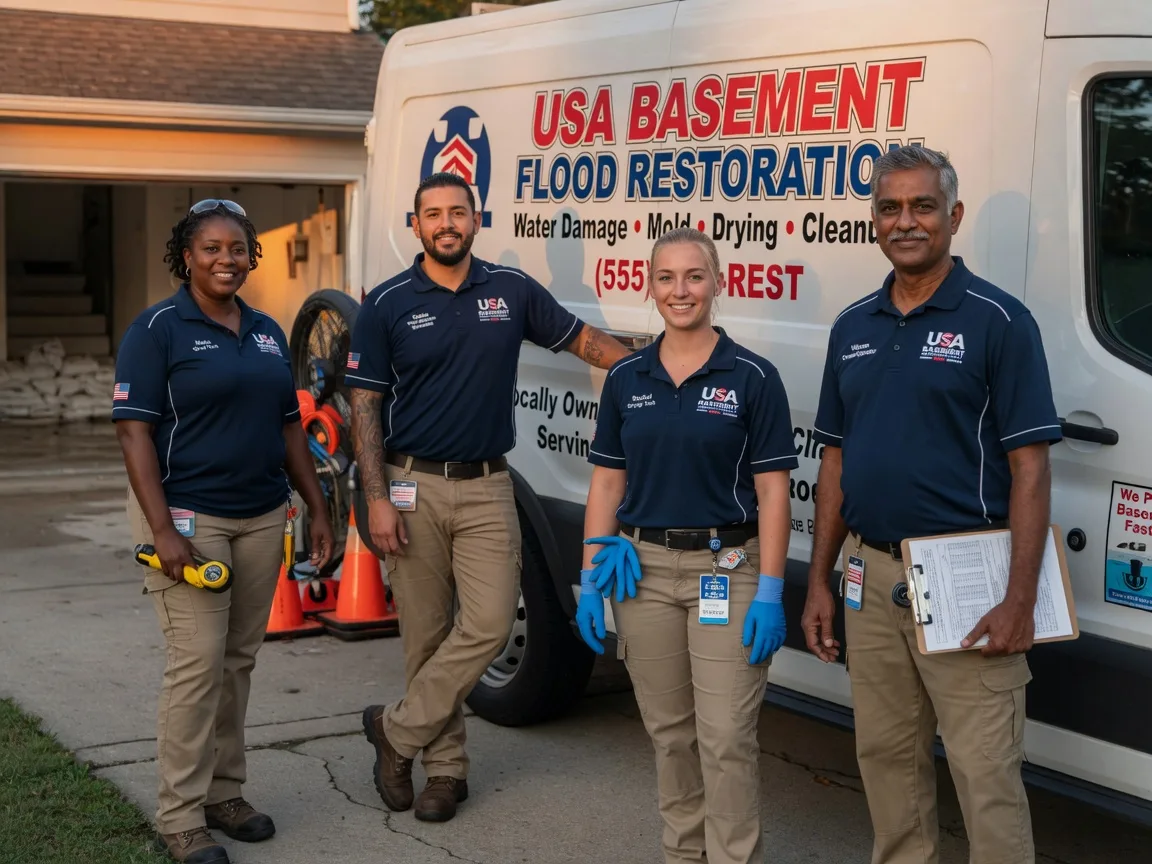 Basement Flood Cleanup company in Schnellville, IN