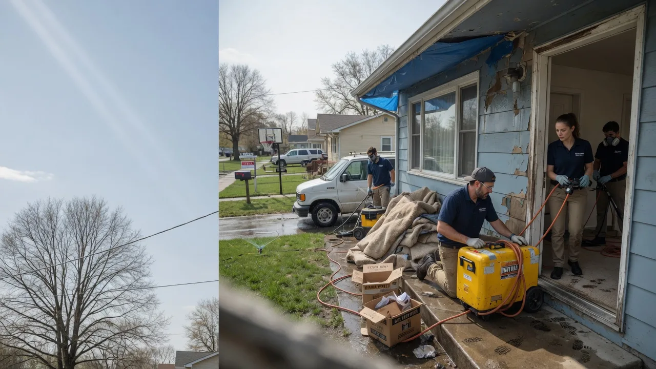 Basement Flood Cleanup in Schnellville, IN near me